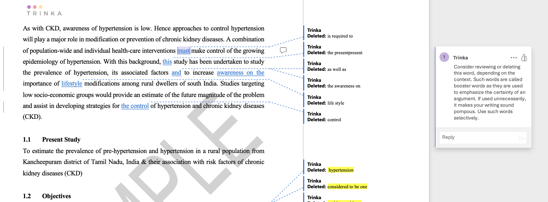 Revizuire și corectare academică (2)